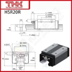 واگن THK HSR20