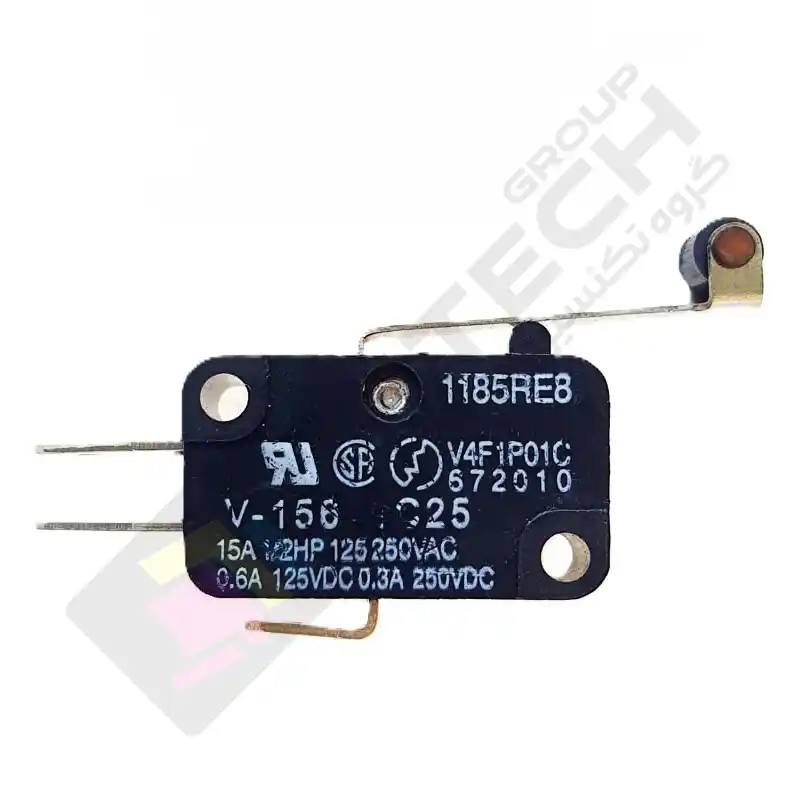 Roller-MicroSwitch01 میکروسوییچ غلتکی